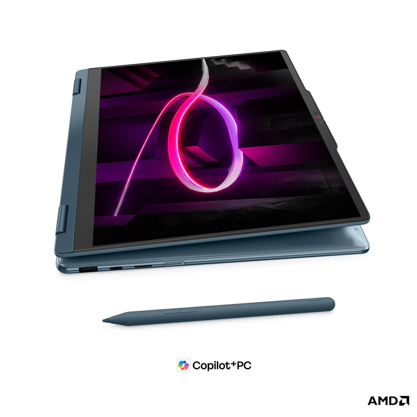 Лаптоп Lenovo Yoga 7 2-in-1 14AGP11, 14" WUXGA OLED Touch, Ryzen AI 7 445, 24GB LPDDR5X, 1TB SSD, Windows 11 Home - 83TD001LBM - 11