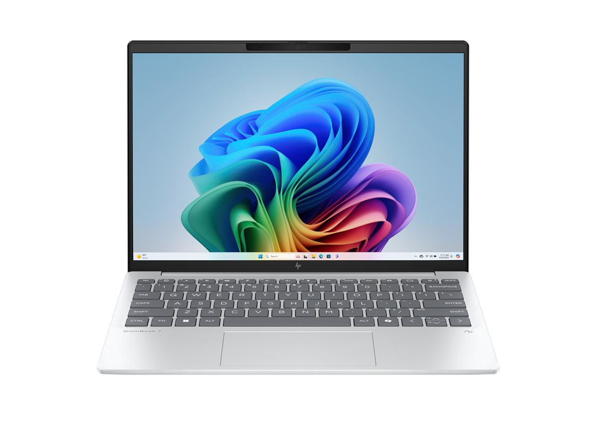 Лаптоп HP OmniBook 7 Aero, 13.3" WUXGA IPS, Ryzen AI 7 350, Radeon 860M, 32GB LPDDR5X, 1TB SSD, Windows 11 Home - BT1G8EA#ABB - 1