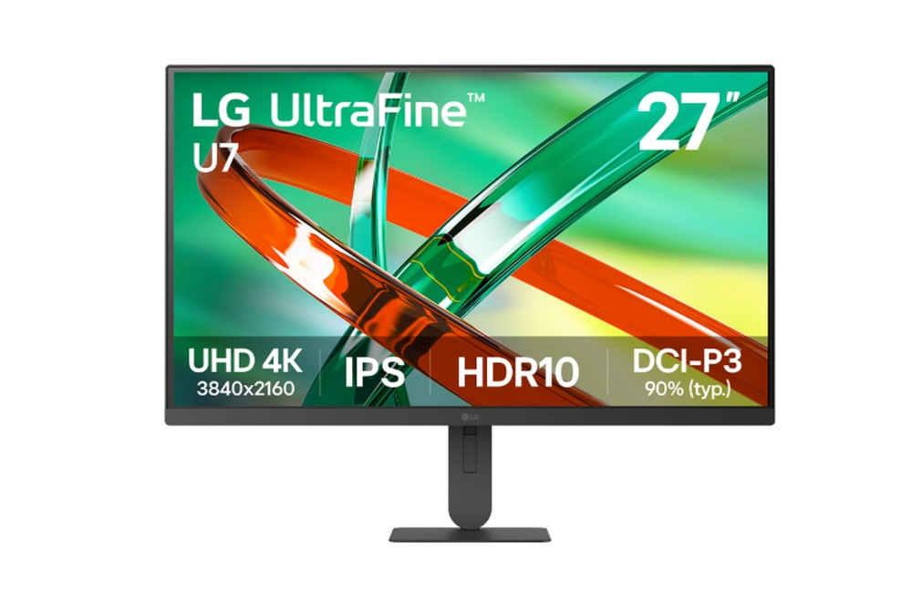 Монитор LG 27U711B-B, 27" IPS 4K UHD (3840x2160), 5ms, 60Hz, HDR10, HDMI, DisplayPort - 1