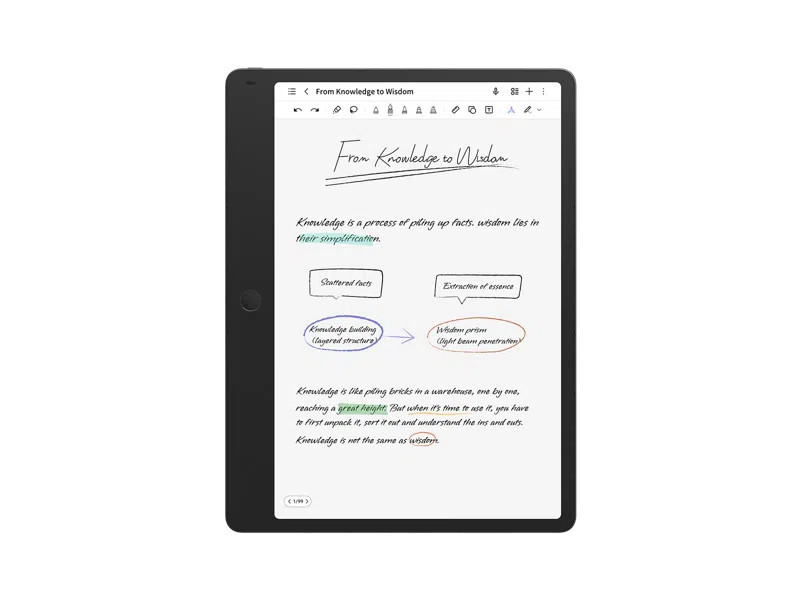Таблет TCL NOTE A1 NXTPAPER, 11.45" NXTPAPER WIFI, Active Pen + Keyboard - 2