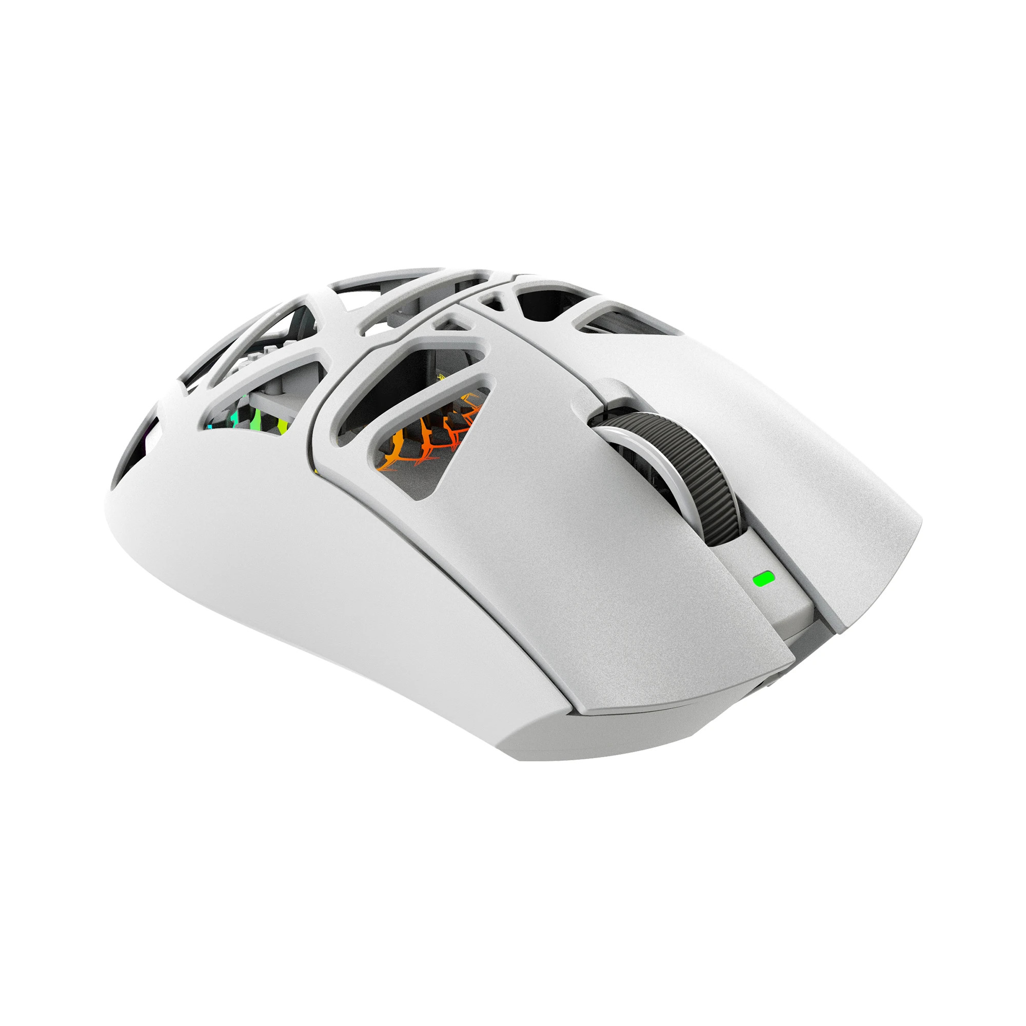 Безжична геймърска мишка White Shark MORIEN, 12000dpi, 1000Hz, Bluetooth, RGB подсветка - MORIEN-W - 4