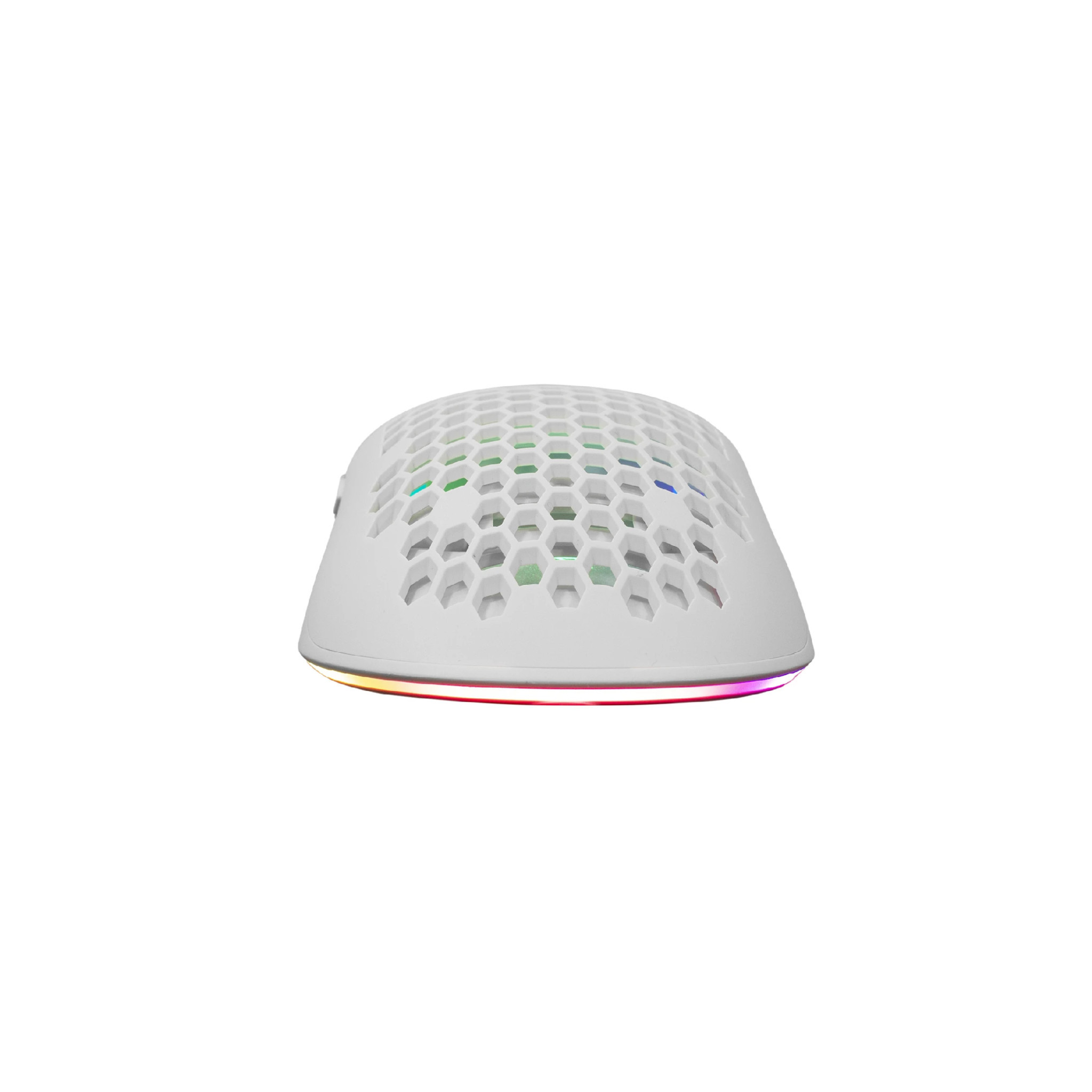 Безжична геймърска мишка White Shark Galahad, 7200dpi, RGB подсветка, бяла - GALAHAD-W - 6