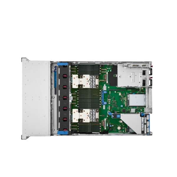 Сървър HP DL380 G12, 2U Rack, Intel Xeon 6505P (12-core, 2.20GHz), 64GB DDR5, 2x480GB SSD, MR408i-o, 2x1000W - P93934-425 - 3