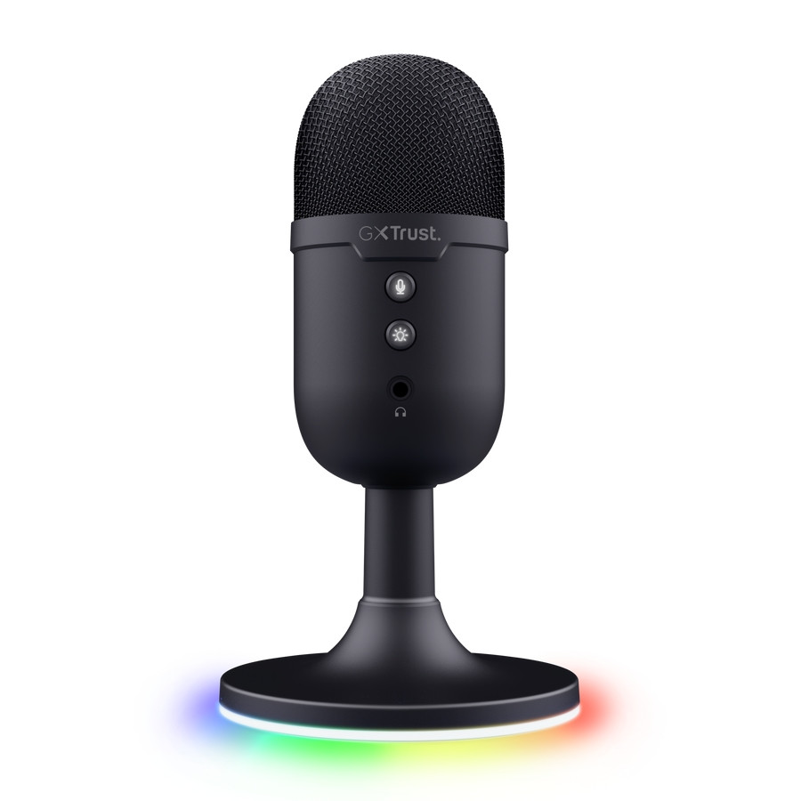 Микрофон TRUST GXT234 Yunix, USB, Cardioid, RGB подсветка, Black - 25372 - 3