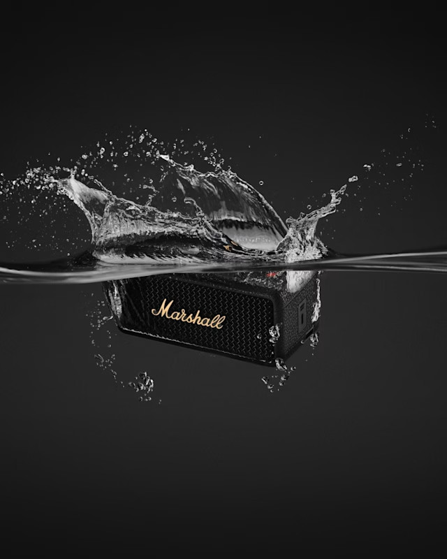 Безжична колонка Marshall Emberton III, Black & Brass - 1006884 - 3