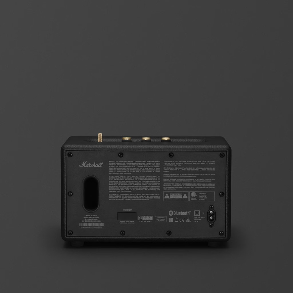 Bluetooth аудио система Marshall ACTON III, черна - 1006004 - 5
