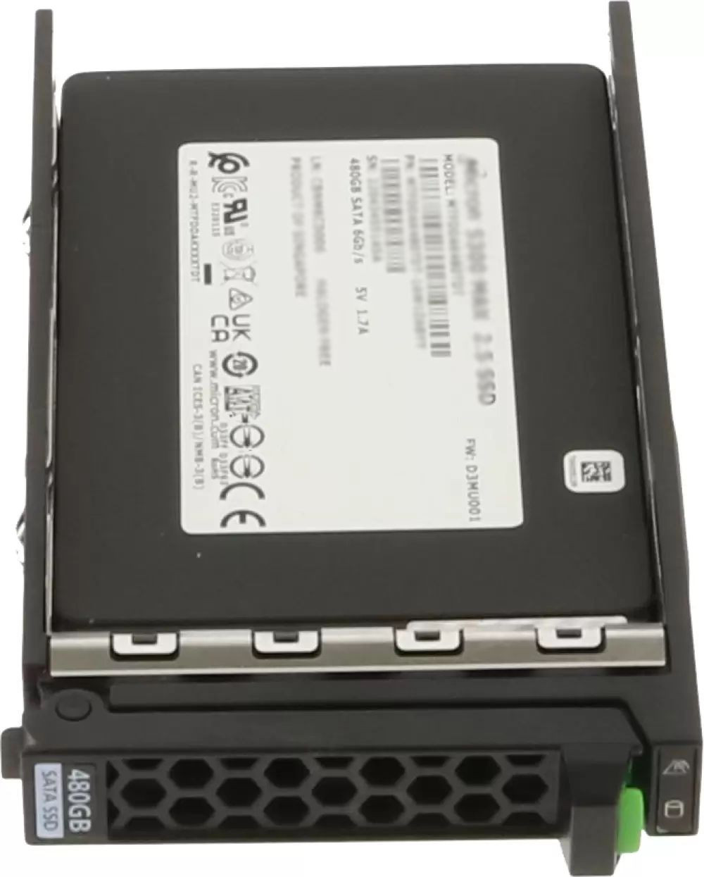 SSD диск Fujitsu, 1.92TB SATA 6Gb/s 2.5" Read Intensive - PY-SS19NMF - 1
