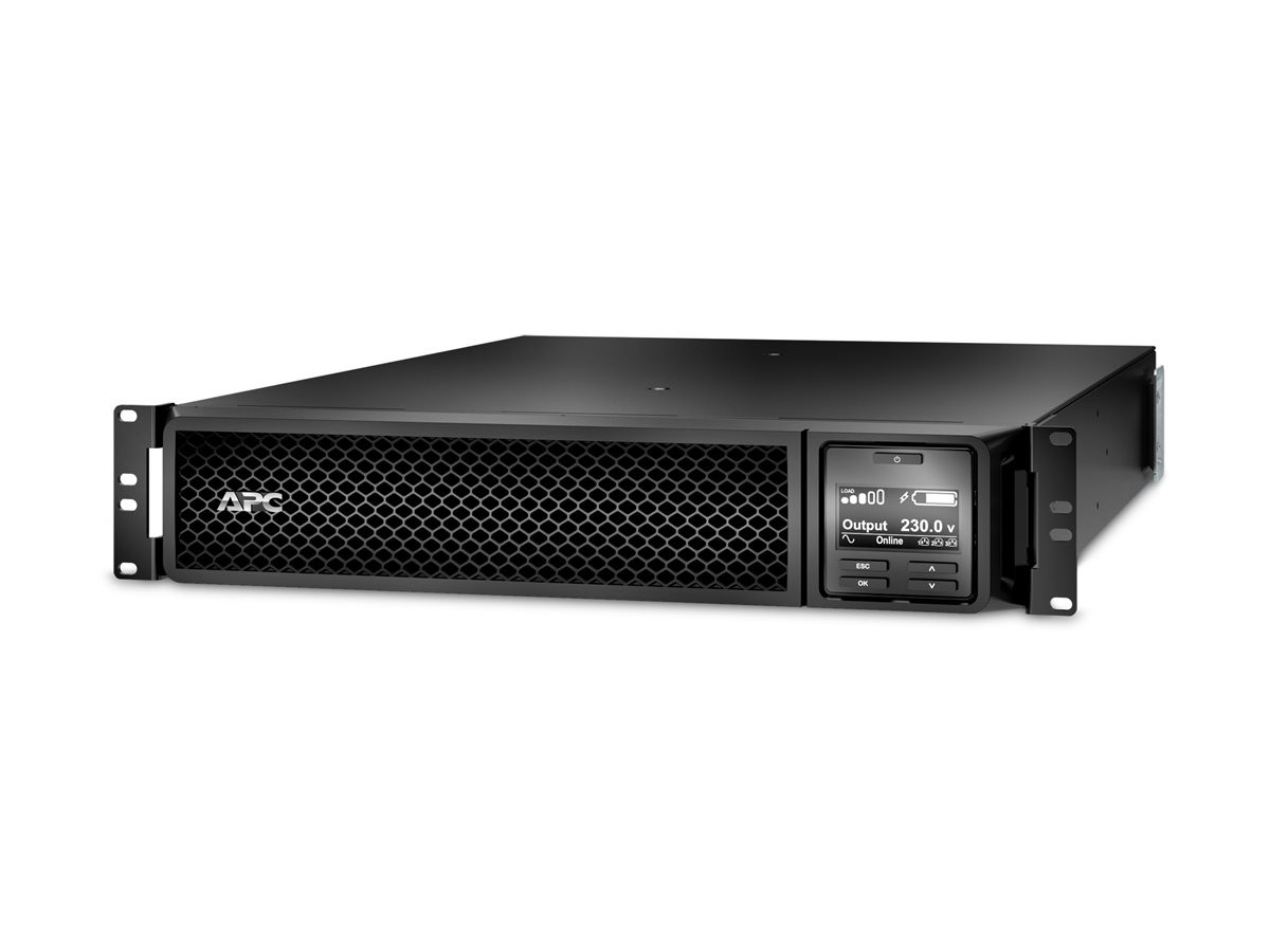 Токозахранващо устройство APC Smart-UPS SRT 1000VA RM, rack-mountable 2U, 1000W/1000VA, On-line, 6x IEC C13 - SRT1000RMXLI - 4