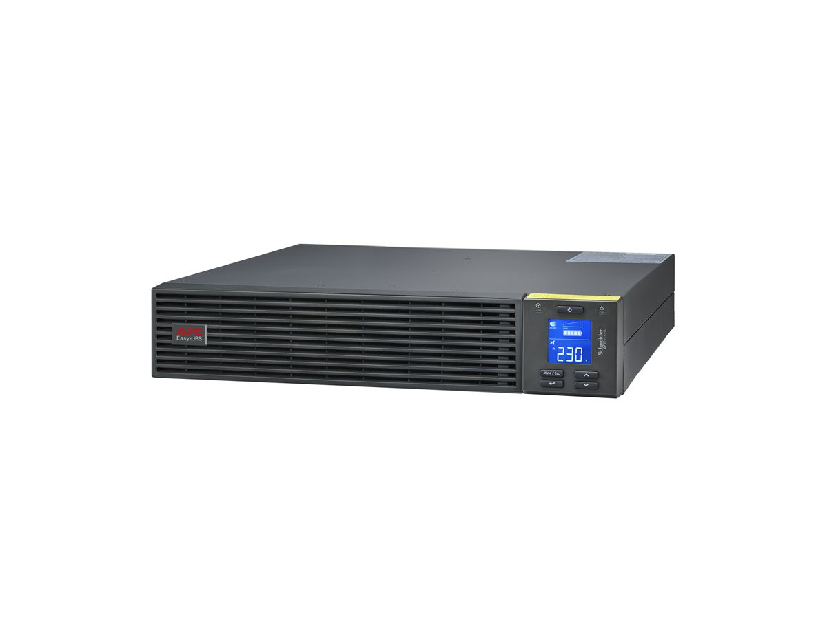 Токозахранващо устройство APC Easy UPS On-Line SRV1KRIRK, 1000VA/900W, Rack 2U, LCD, USB/Serial - SRV1KRIRK-E - 1