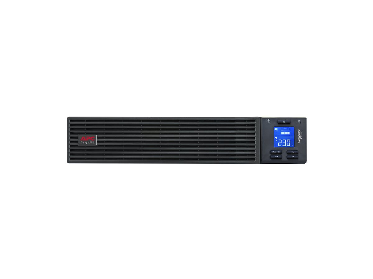 Токозахранващо устройство APC Easy UPS On-Line SRV1KRIRK, 1000VA/900W, Rack 2U, LCD, USB/Serial - SRV1KRIRK-E - 2
