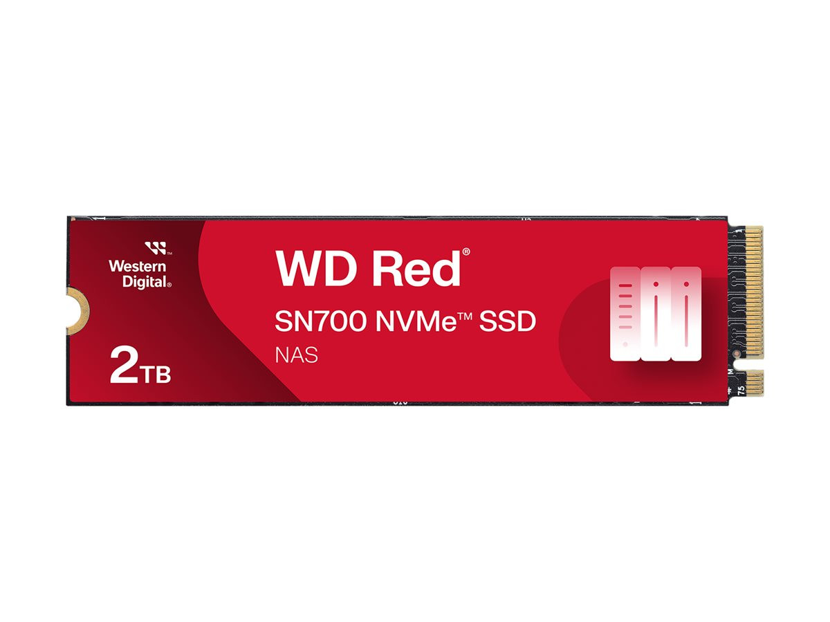 SSD диск Western Digital Red SN700, 2TB M.2 NVMe PCIe Gen3 - WDS200T1R0C-68BDK0 - 1