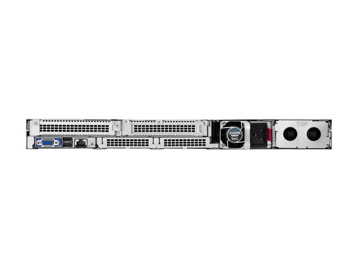 Сървър HPE ProLiant DL320 Gen12, Intel Xeon 6515P 16-core 2.3GHz, 64GB DDR5, 8x 2.5" SFF Bay, MR408i-o RAID, 2x 1000W PSU - P87775-425 - 2