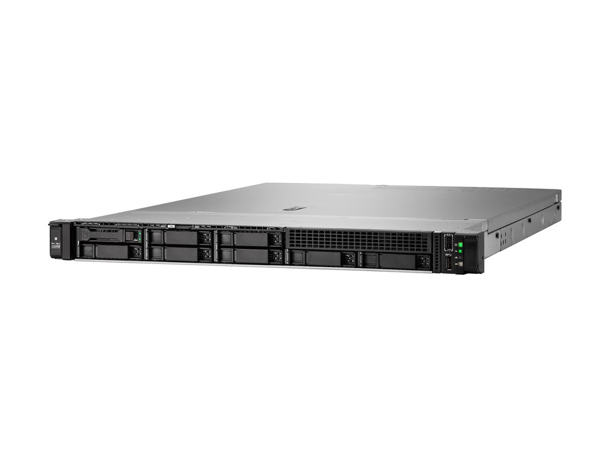 Сървър HPE ProLiant DL320 Gen12, Intel Xeon 6515P 16-core 2.3GHz, 64GB DDR5, 8x 2.5" SFF Bay, MR408i-o RAID, 2x 1000W PSU - P87775-425 - 4