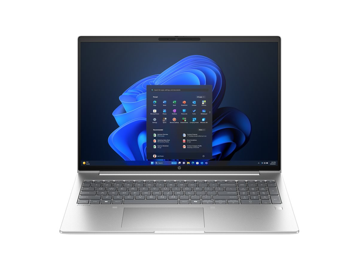 Лаптоп HP ProBook 440 G11, 16" WUXGA, Intel Core Ultra 7 255U, 16GB DDR5, 512GB SSD, FreeDOS - AD2L5ET#ABB - 1