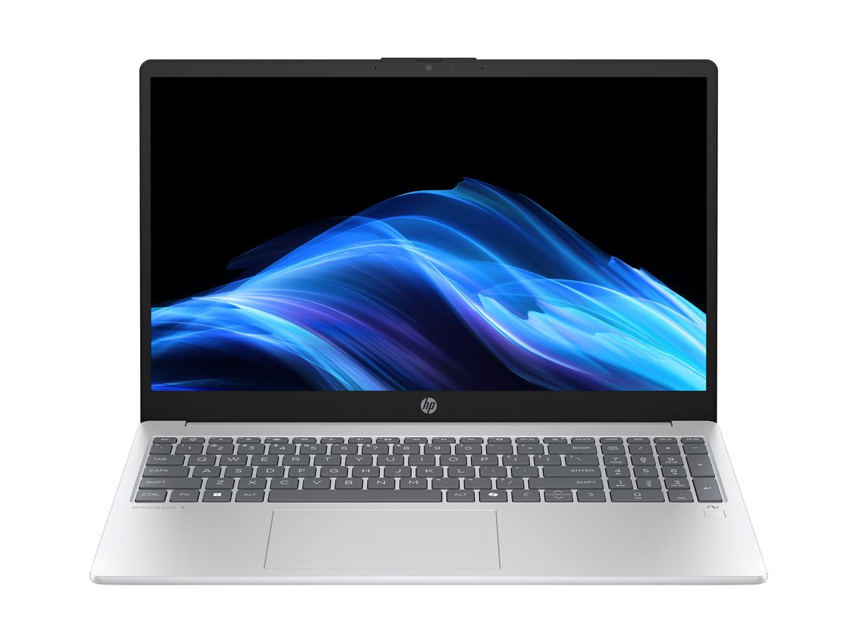 Лаптоп HP OmniBook 3 NG, 15.6" Full HD, AMD Ryzen AI 5 340, AMD Radeon 840M, 16GB DDR5, 1TB SSD, Windows 11 Home - C29ZXEA#ABB - 1