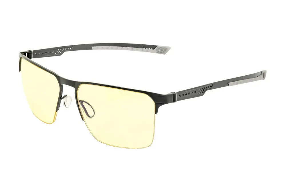 Компютърни очила GUNNAR Echo Onyx, Amber лещи, UV и синя светлина защита - ECH-00101 - 1