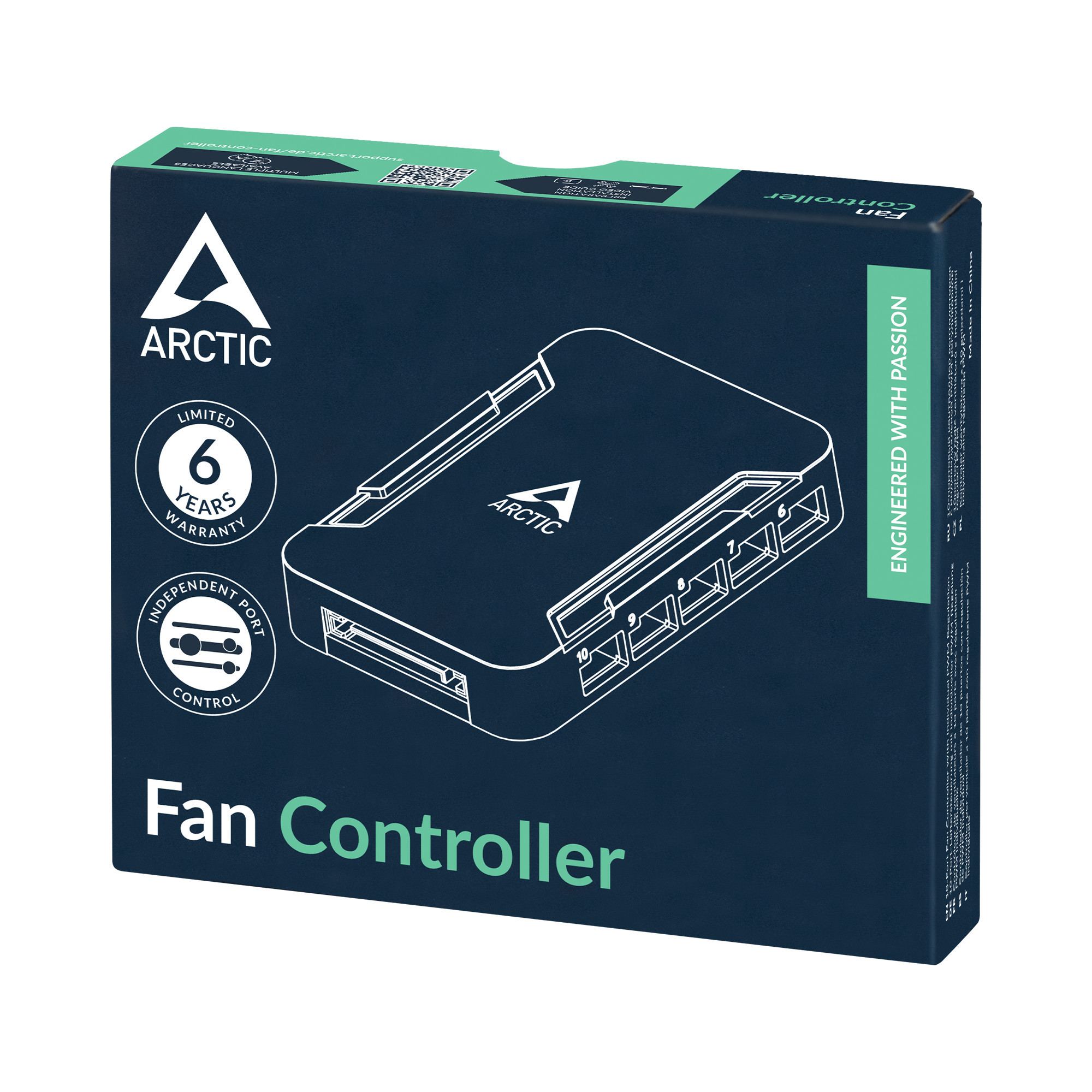 Контролер за вентилатори ARCTIC Case Fan PWM Hub, 1 to 10 Port - ACFAN00351A - 8