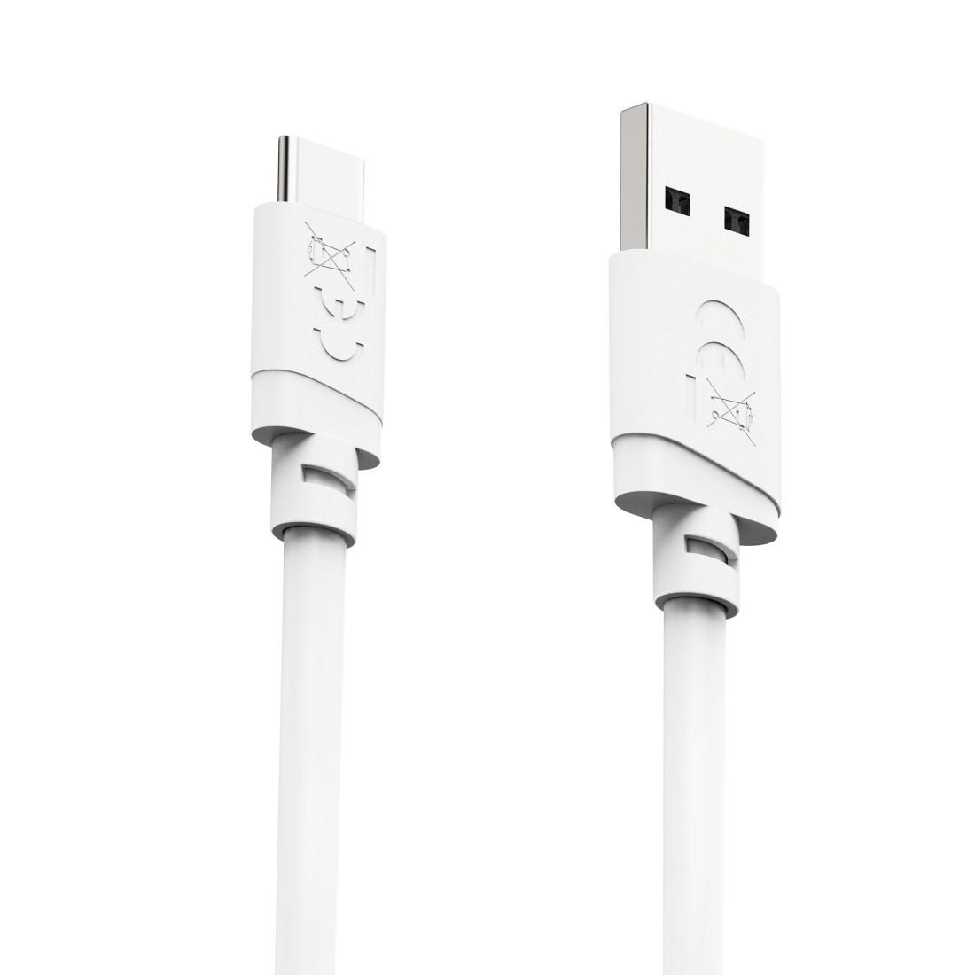 Кабел HAMA USB-A към USB-C, 2m, 480Mbps, бял - HAMA-201813 - 5