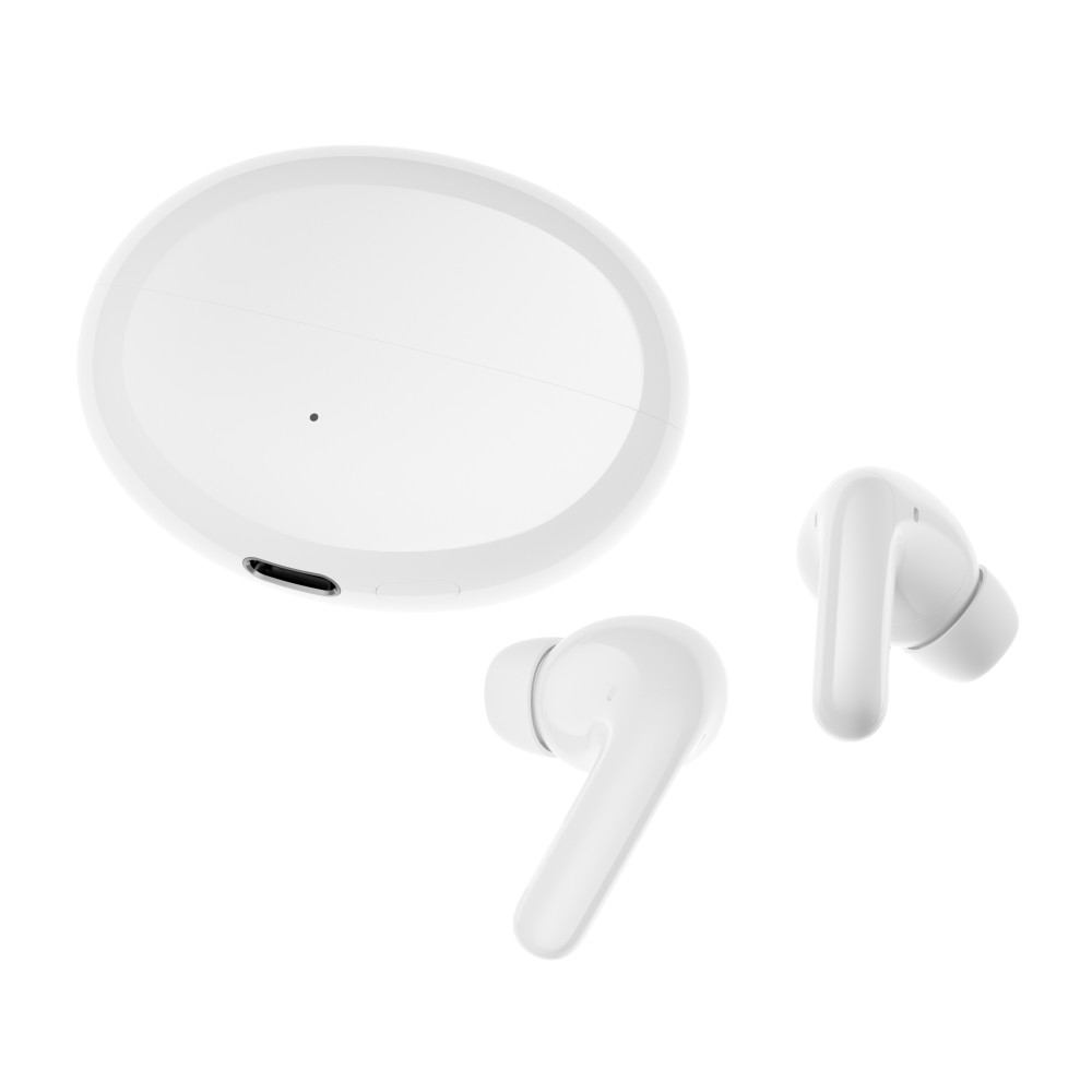 Слушалки Honor Choice Earbuds S8, Bluetooth 5.4, ANC до 50dB, IP54, 8h батерия, White - 6933037205107 - 2