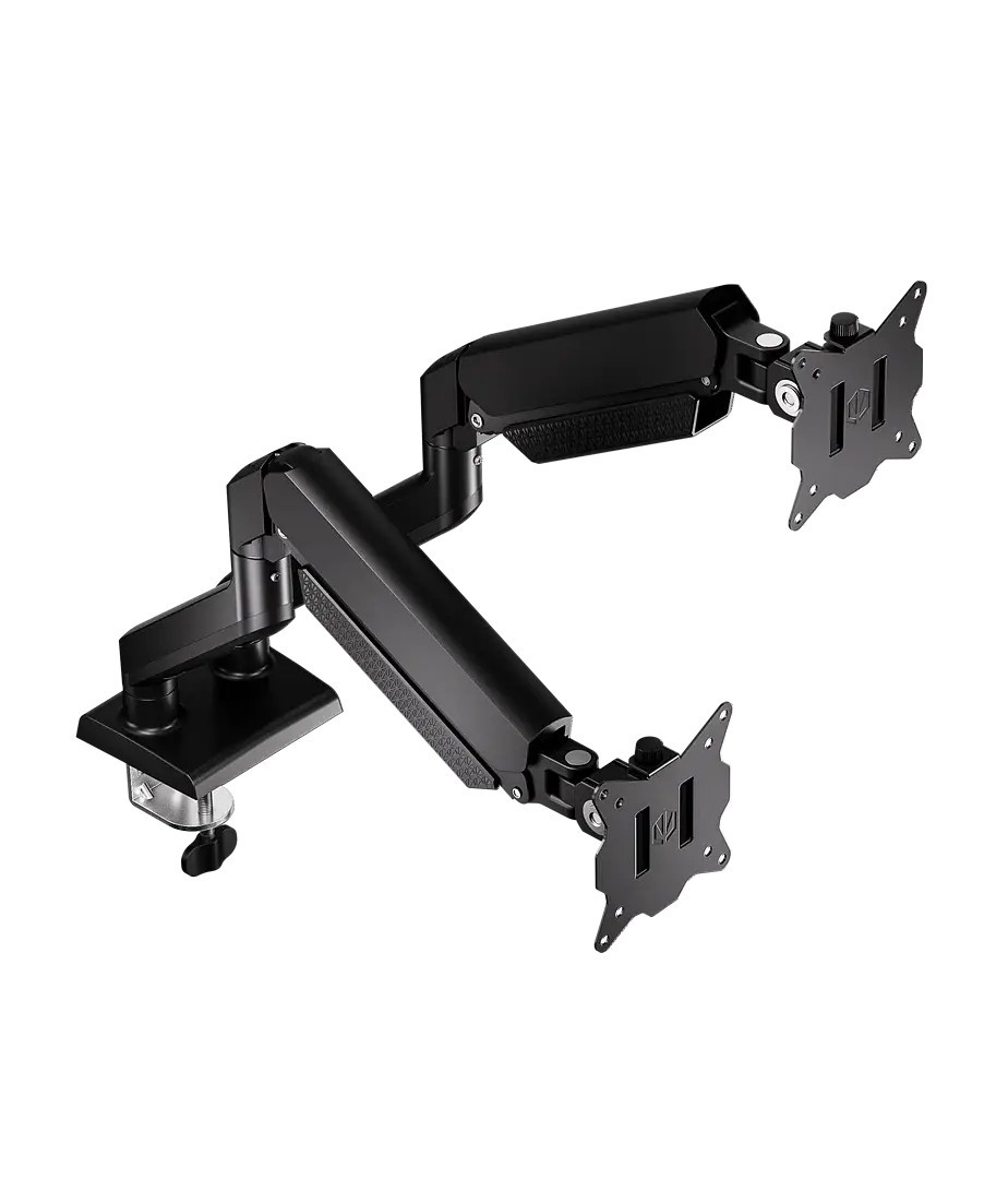 Стойка за монитор ENDORFY Atlas GS Double Arm, до 32", 10kg, VESA 75x75/100x100 - EY8F009 - 1