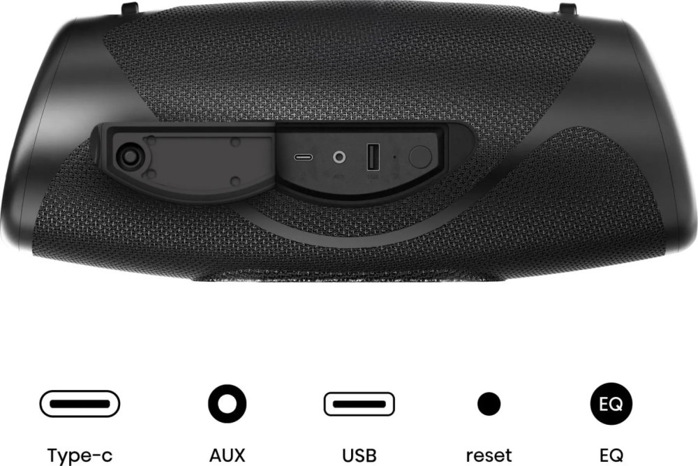Портативна колона Hisense WeBoom, 2.0 Ch., 140W, Bluetooth 6.0, IP67, 20h, Power Bank - 20019369 - 2