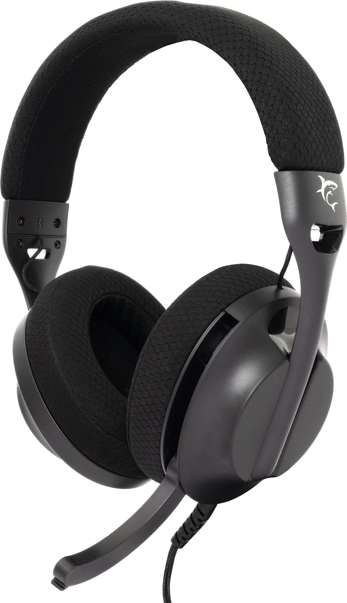 Гейминг слушалки White Shark PARROT, Over-Ear, жични, черни - SBX00273 - 1