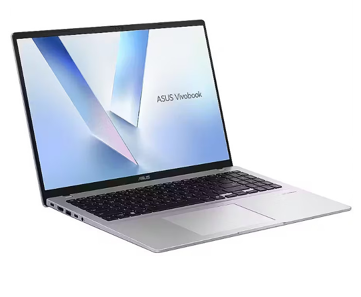 Лаптоп ASUS Vivobook 16 M1607GA-MB003W, 16" WUXGA (1920x1200), AMD Ryzen AI 7 445, 16GB DDR5, 512GB SSD, Windows 11 Home - 90NB16Z2-M006A0 - 3