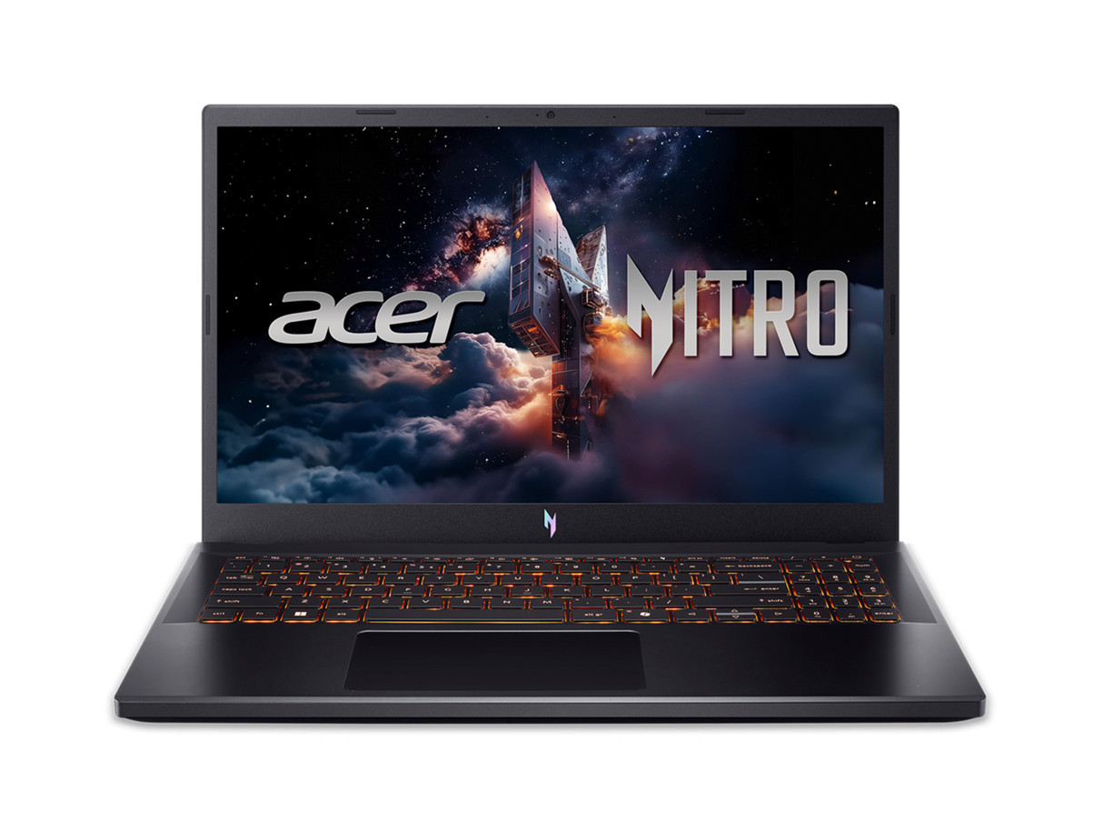 Лаптоп Acer Nitro V15 ANV15-52-52H5, 15.6" Full HD IPS 165Hz, Intel Core 5 210H, RTX 4050 6GB, 16GB DDR5, 512GB SSD, Free OS - NH.QV2EX.018 - 1