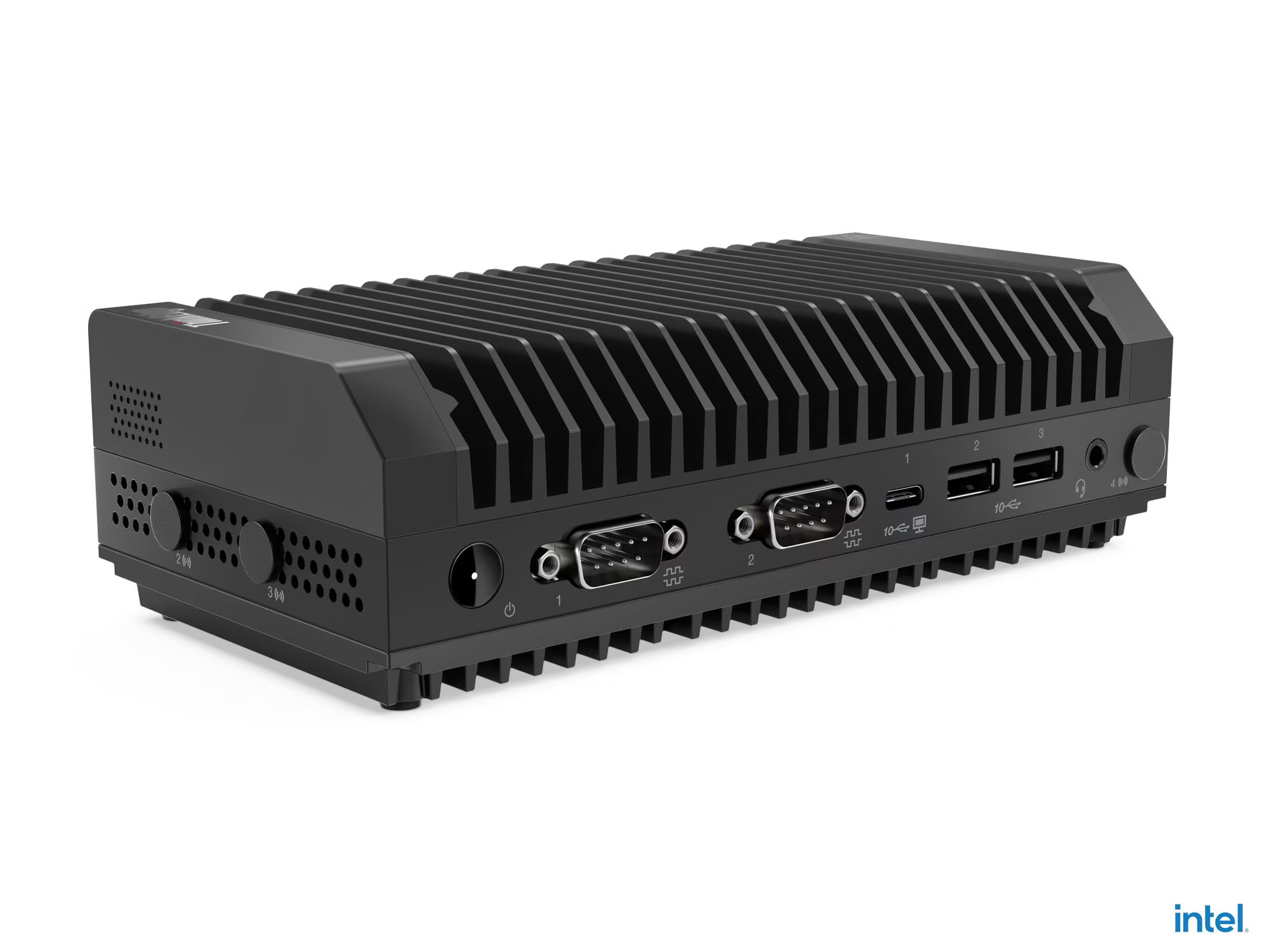 Мини компютър Lenovo ThinkEdge SE30, Intel Core i5-1145G7E, 16GB DDR4 памет и 512GB NVMe SSD, Windows 11 IoT Enterprise - 11NH0018BL - 1