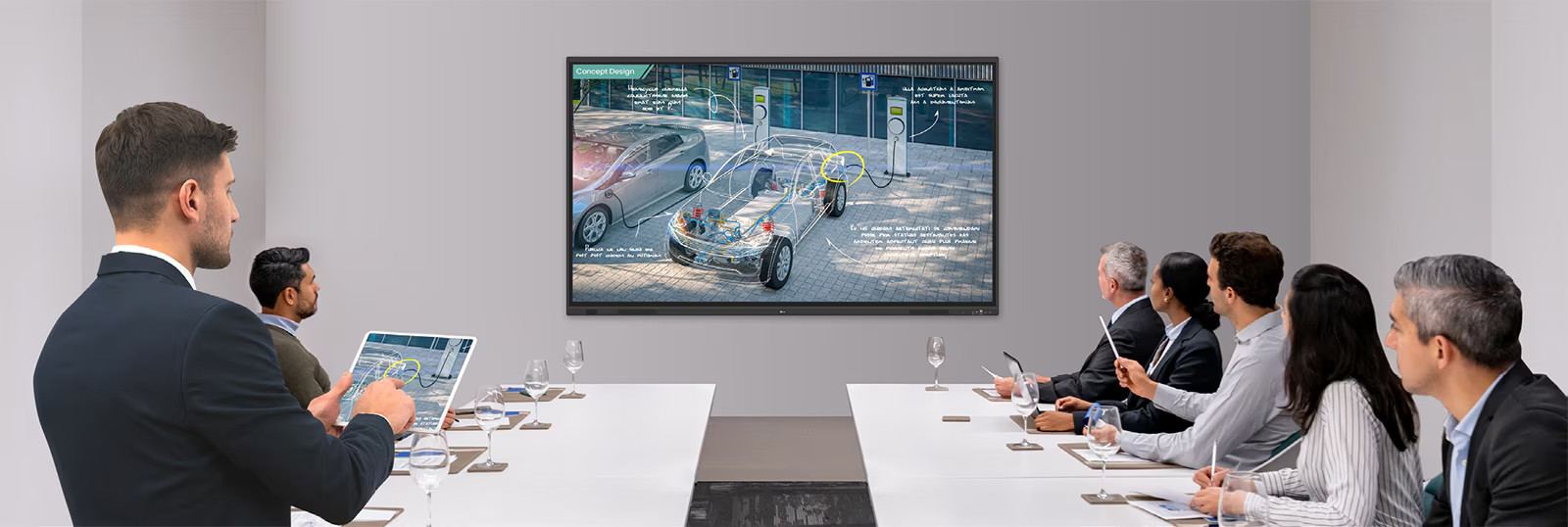 Интерактивен дисплей LG CreateBoard Standard 86TR3DQ, 86" 4K UHD - 3