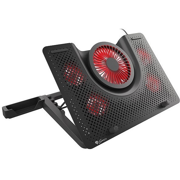 Охлаждаща подложка за лаптоп Genesis Oxid 550, 15.6"-17.3", 5 вентилатора, LED подсветка - NHG-1411 - 3