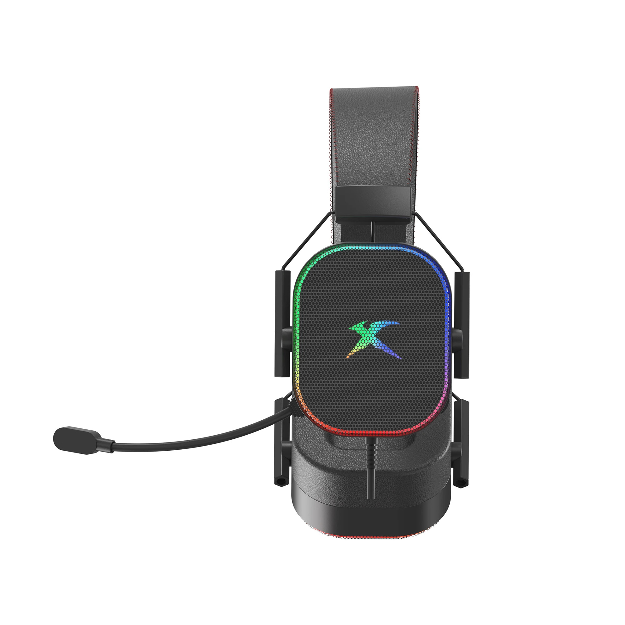 Геймърски слушалки Xtrike ME GH-606, 50mm драйвери, RGB подсветка, 4 pin 3.5mm jack - XTRM-GH-606 - 4