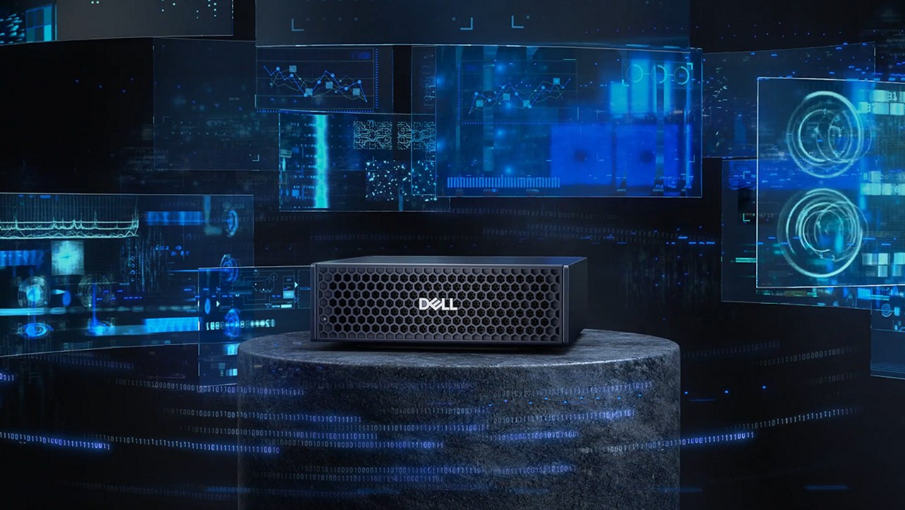 Работна станция Dell Pro Max AI PC GB10, NVIDIA GB10 Grace CPU (10 Cortex-X925 + 10 Cortex-A725), NVIDIA GB10 Blackwell GPU, 128GB LPDDR5X, 4TB SSD, No OS - DELL03620 - 2