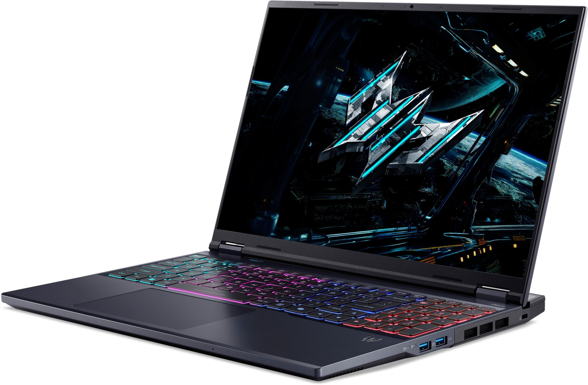 Лаптоп Acer Predator Helios Neo 16 PHN16-I31-70Q3, 16" WQXGA, Intel Core i7-14650HX, RTX 5060, 16GB DDR5, 1TB SSD, Windows 11 Home - NH.U4REX.002 - 3