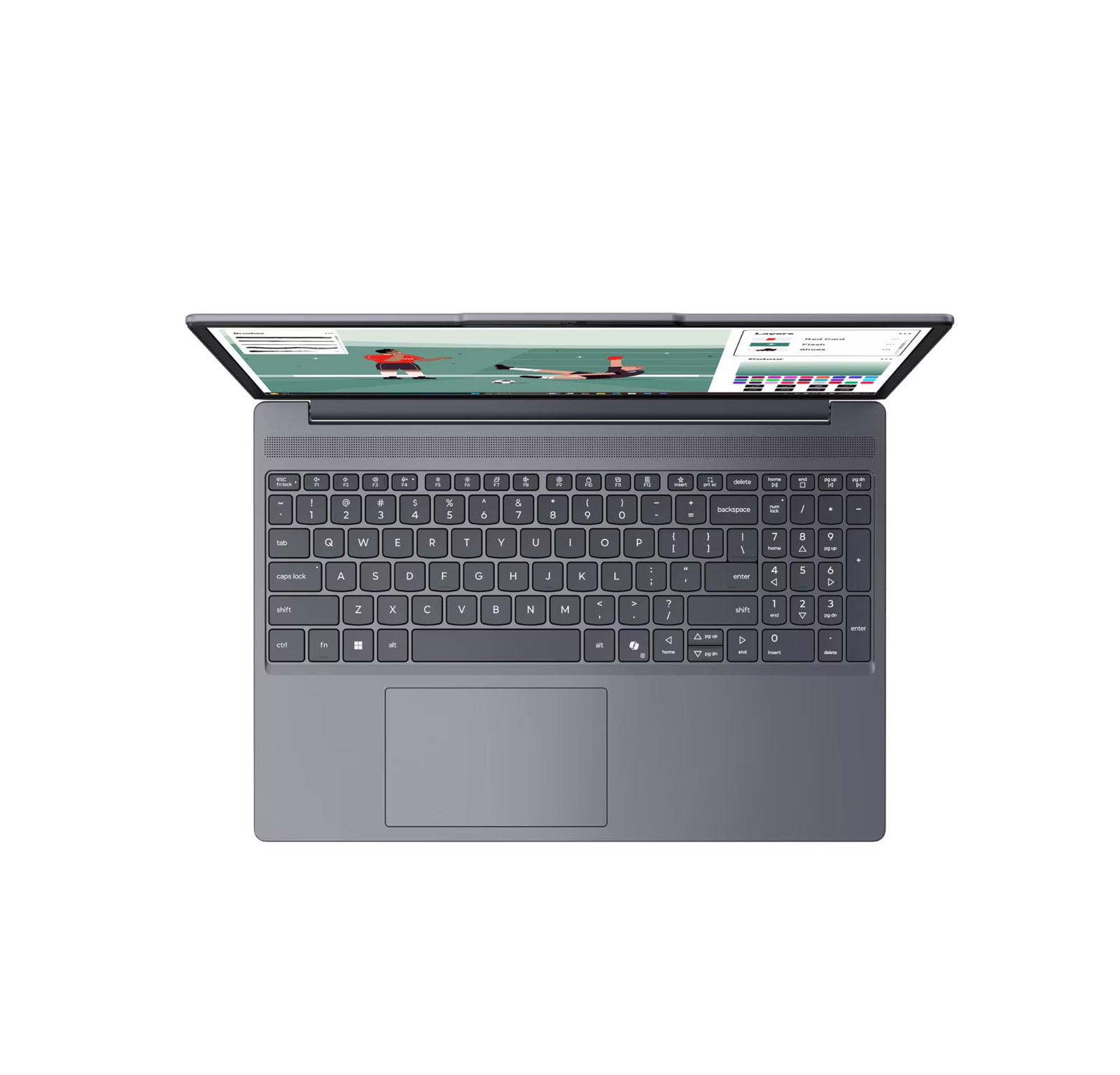 Лаптоп Lenovo IdeaPad Slim 3 15IWC11, 15.3" WUXGA IPS, Intel Core 7 350, 16GB DDR5, 512GB SSD, Free OS - 83RR009KBM - 5