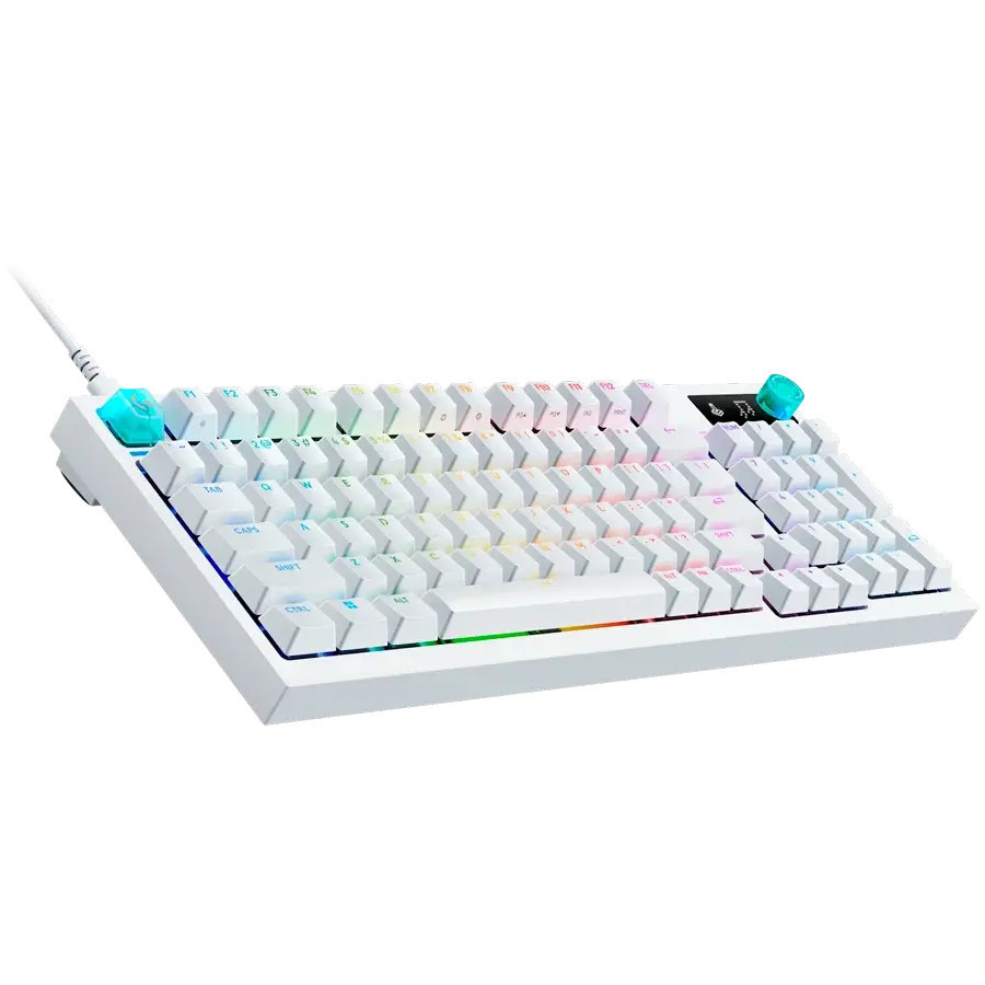 Механична геймърска клавиатура Logitech G316 X 98, Hot-Swappable Tactile Switch, RGB подсветка, бяла - 920-014231 - 4