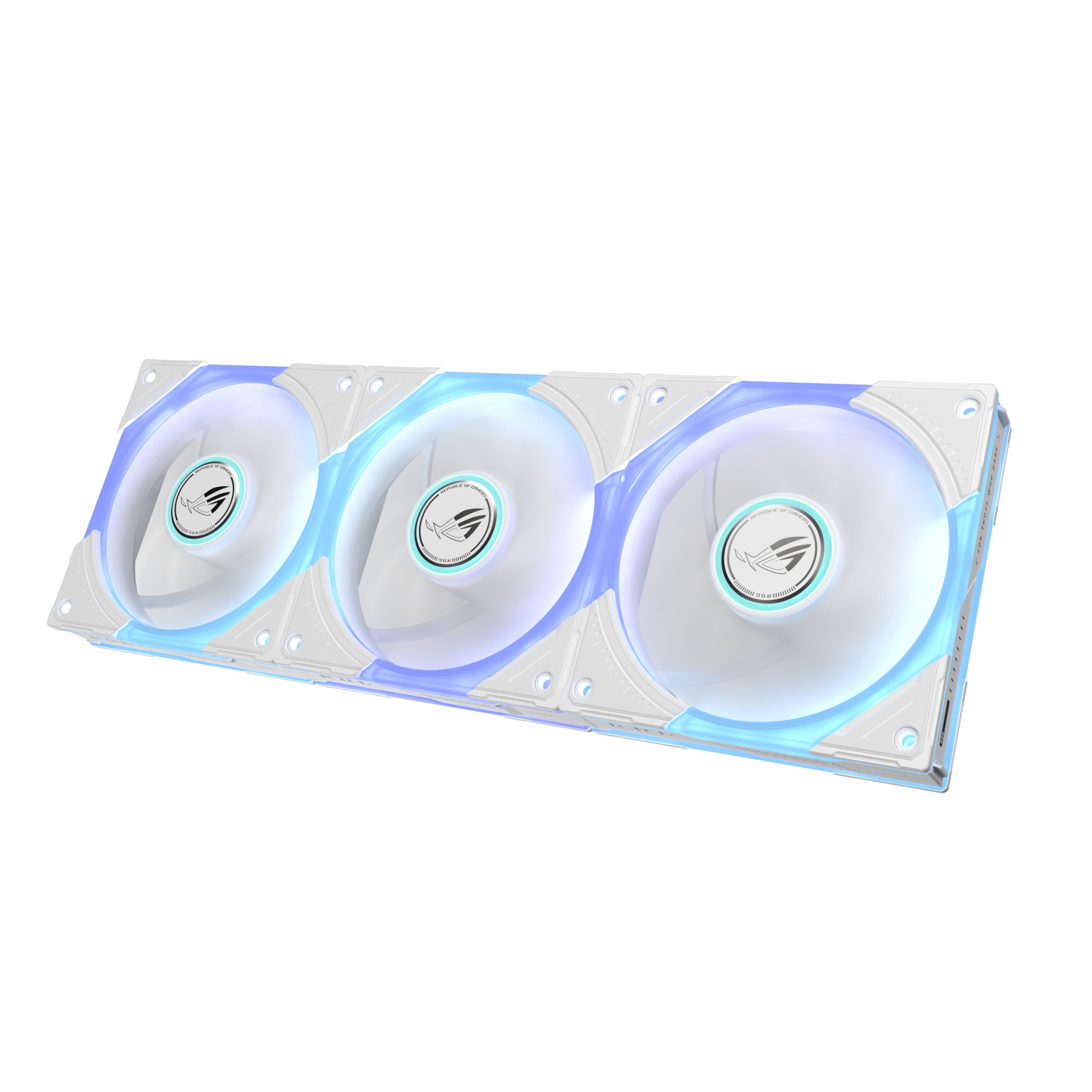 Комплект вентилатори ASUS ROG Strix GR120 ARGB, 3x 120mm обратно въртене, бели - 90DA00K3-B09020 - 4