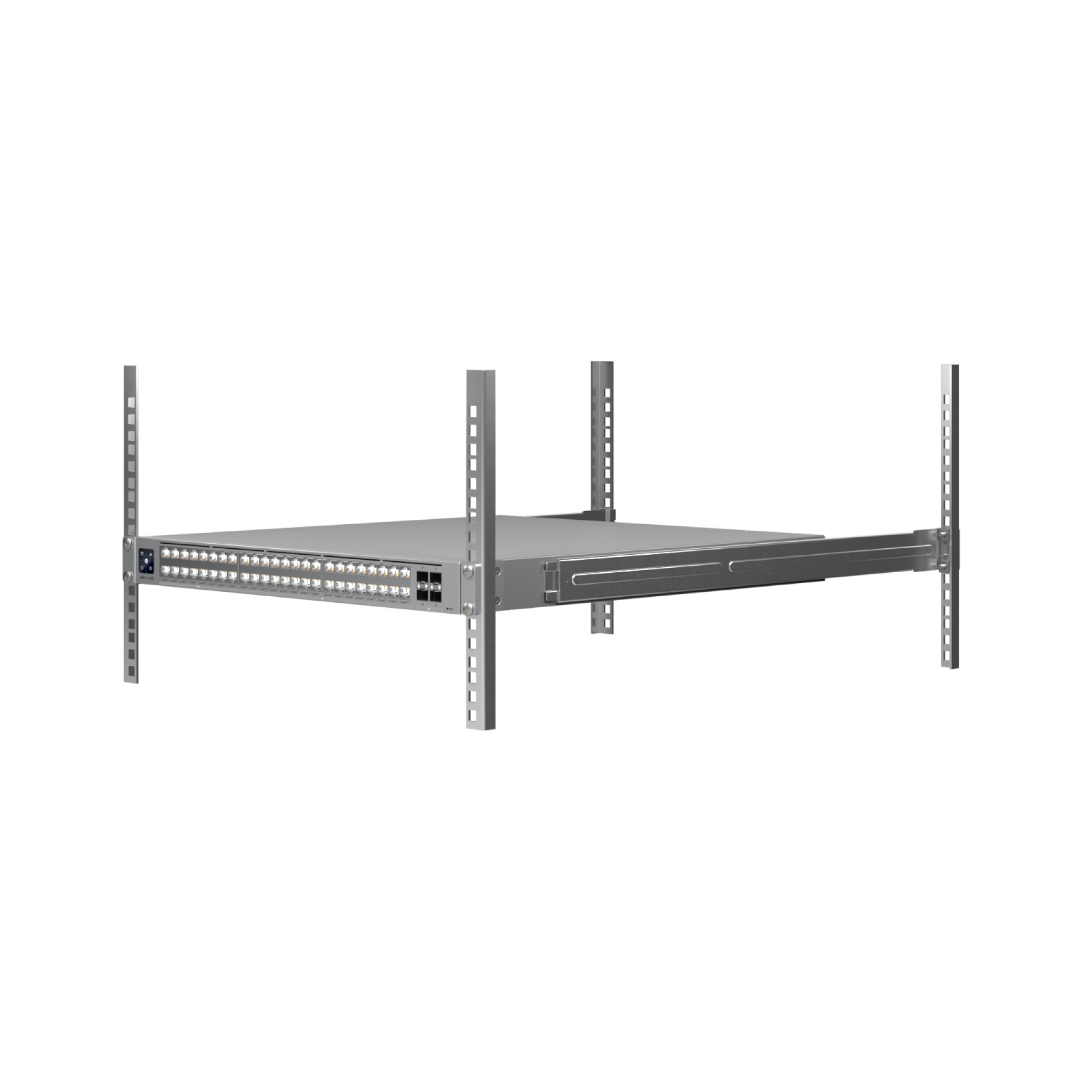 Комутатор Ubiquiti USW-Pro-XG-48-PoE, Layer 3 Etherlighting™ PoE+++ суич, 16x2.5GbE + 32x10GbE + 4x25GbE SFP28 порта, 1080W - 2