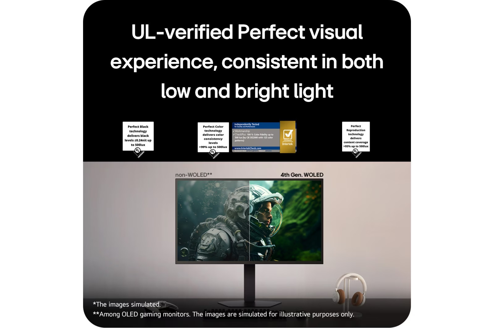 Монитор LG UltraGear 27GX790B-B, 26.5" QHD OLED 540Hz, 0.03ms, DisplayHDR True Black 500, AMD FreeSync Premium Pro, G-SYNC Compatible - 4