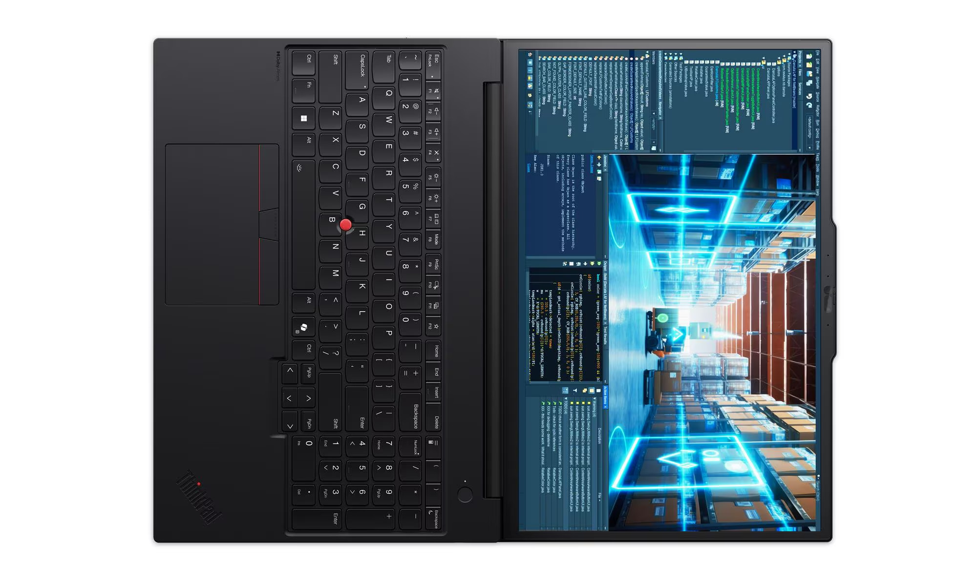 Лаптоп Lenovo ThinkPad P16v G3, 16" WUXGA IPS, Intel Core Ultra 9 285H vPro, RTX PRO 2000 8GB, 32GB DDR5, 1TB SSD, Win 11 Pro - 21RS001ABM - 4