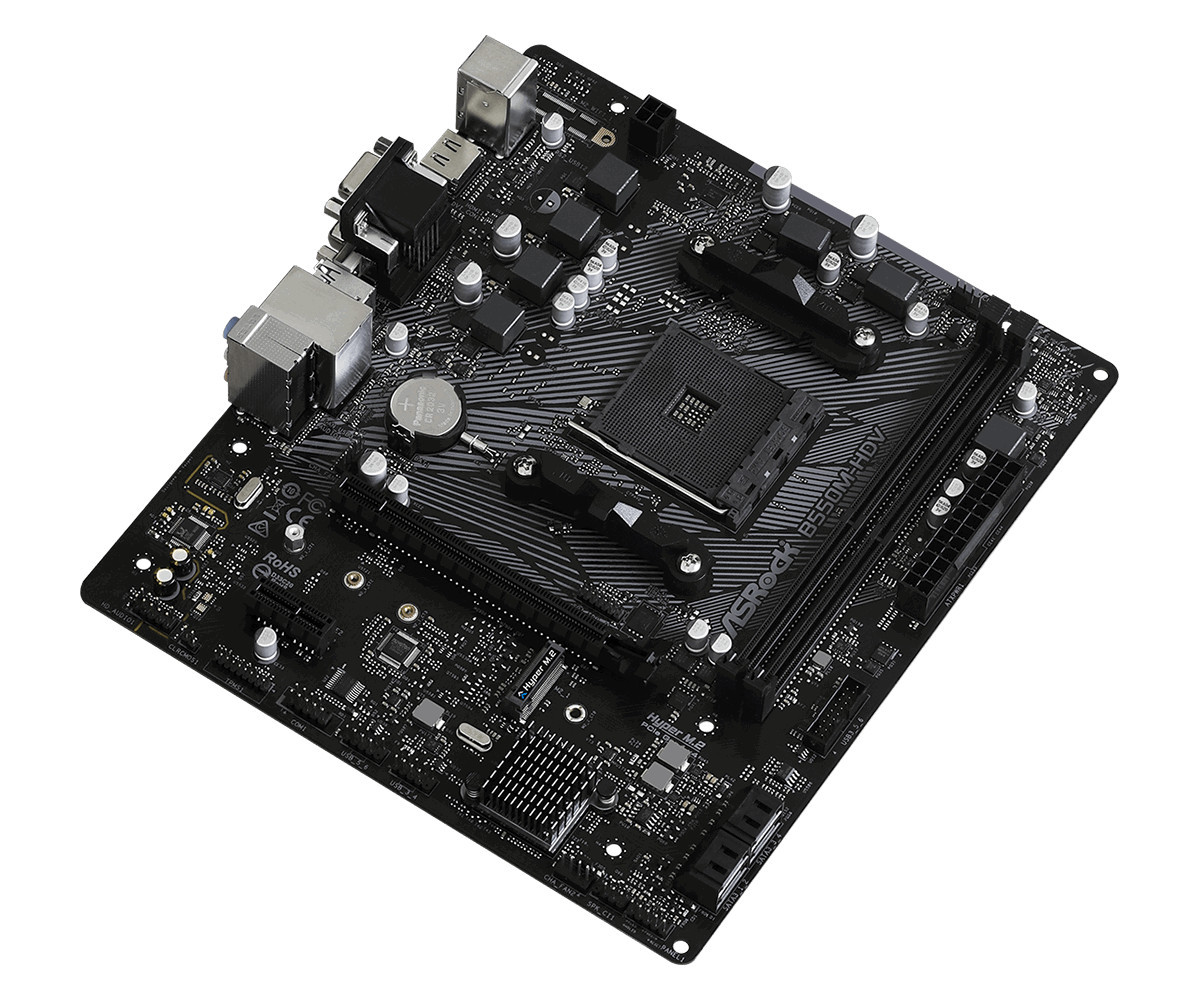 Дънна платка AsRock B550M-HDV - 3