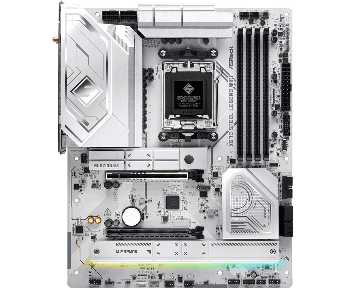 Дънна платка, Asrock X870 Steel Legend Wi-Fi - 90-MXBPJ0-A0UAYZ - 2