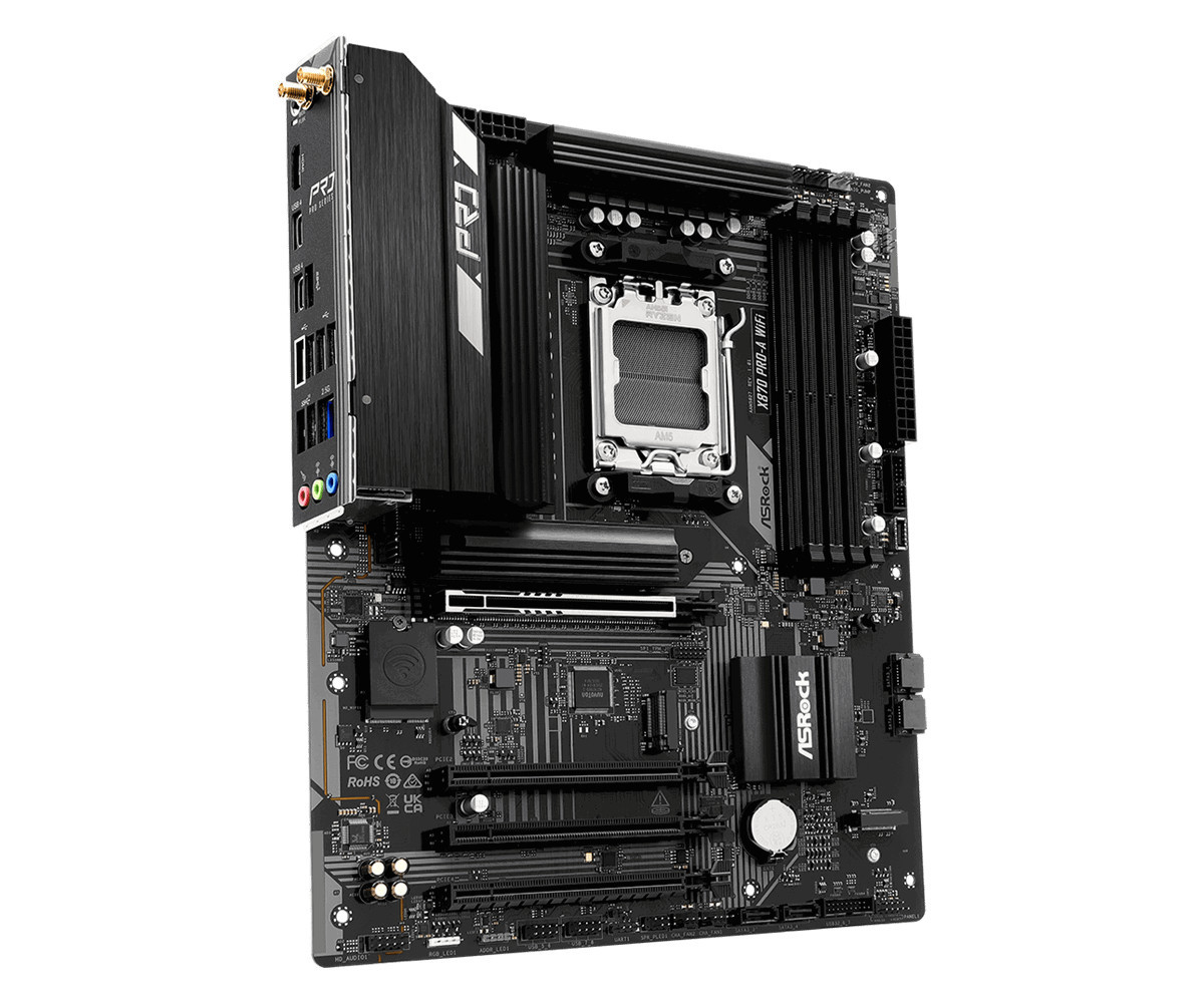 Дънна платка AsRock X870 PRO-A WIFI, AM5 - 3