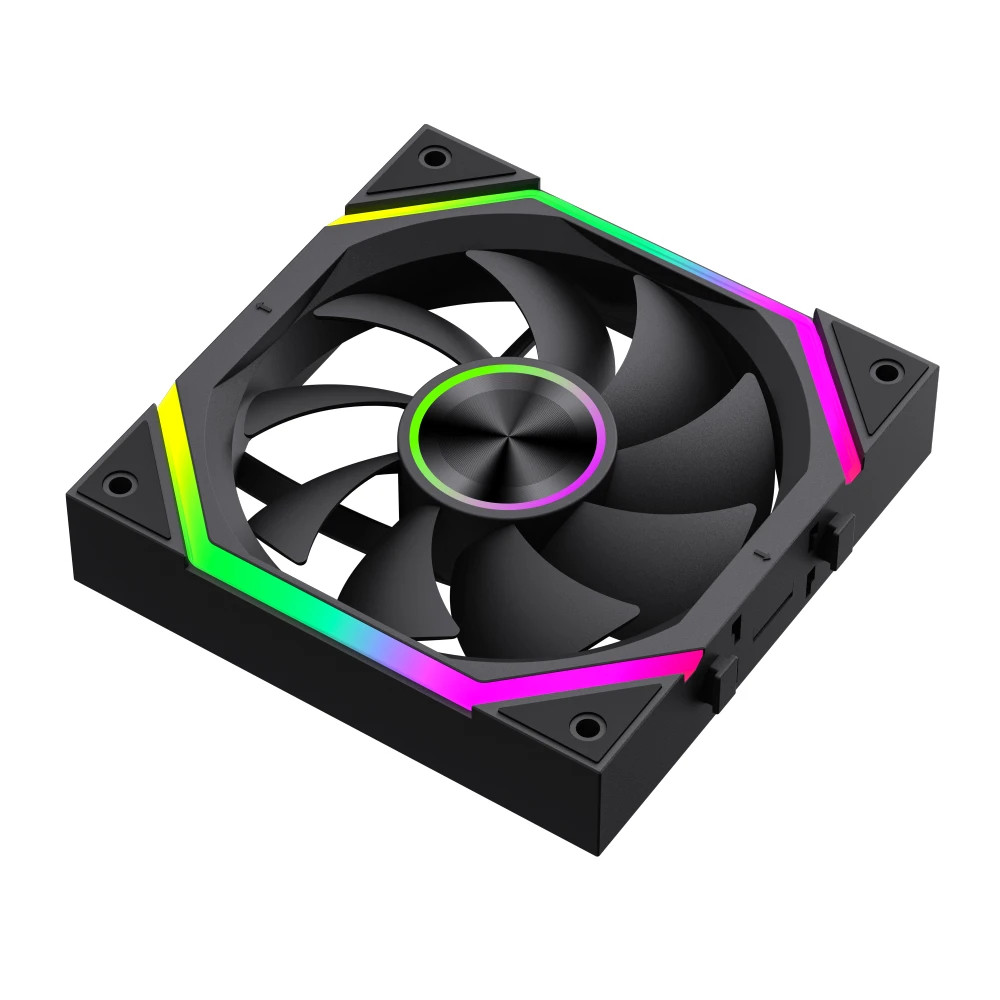 Комплект вентилатори Gamemax Fan Pack 3-in-1, 3x120mm A-RGB Daisy-Chain - 9501-0201R0041 - 6