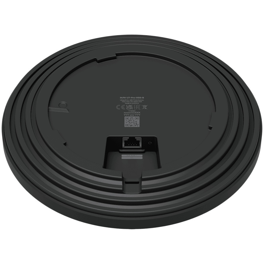 Access Point UBIQUITI UniFi U7 Pro XGS, WiFi 7, 6GHz/5GHz/2.4GHz, 10GbE Port, PoE++ - U7-PRO-XGS-B - 4