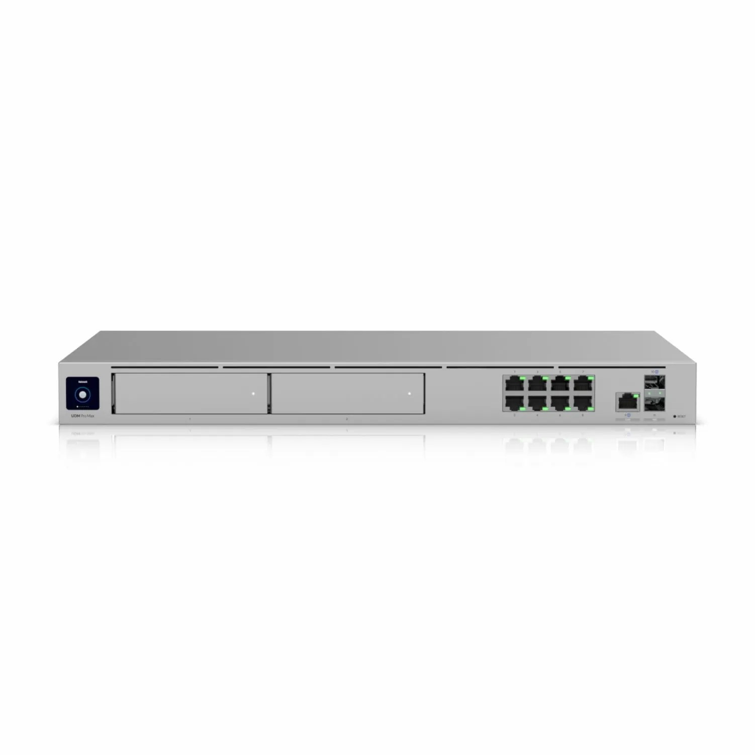 Управляем комутатор Ubiquiti UniFi Dream Machine Pro Max, Quad-core ARM Cortex-A57 2.0GHz, 4GB RAM, 8x 10/100Mbps RJ45 + 1x SFP+ 10G - UDM-Pro-Max - 3