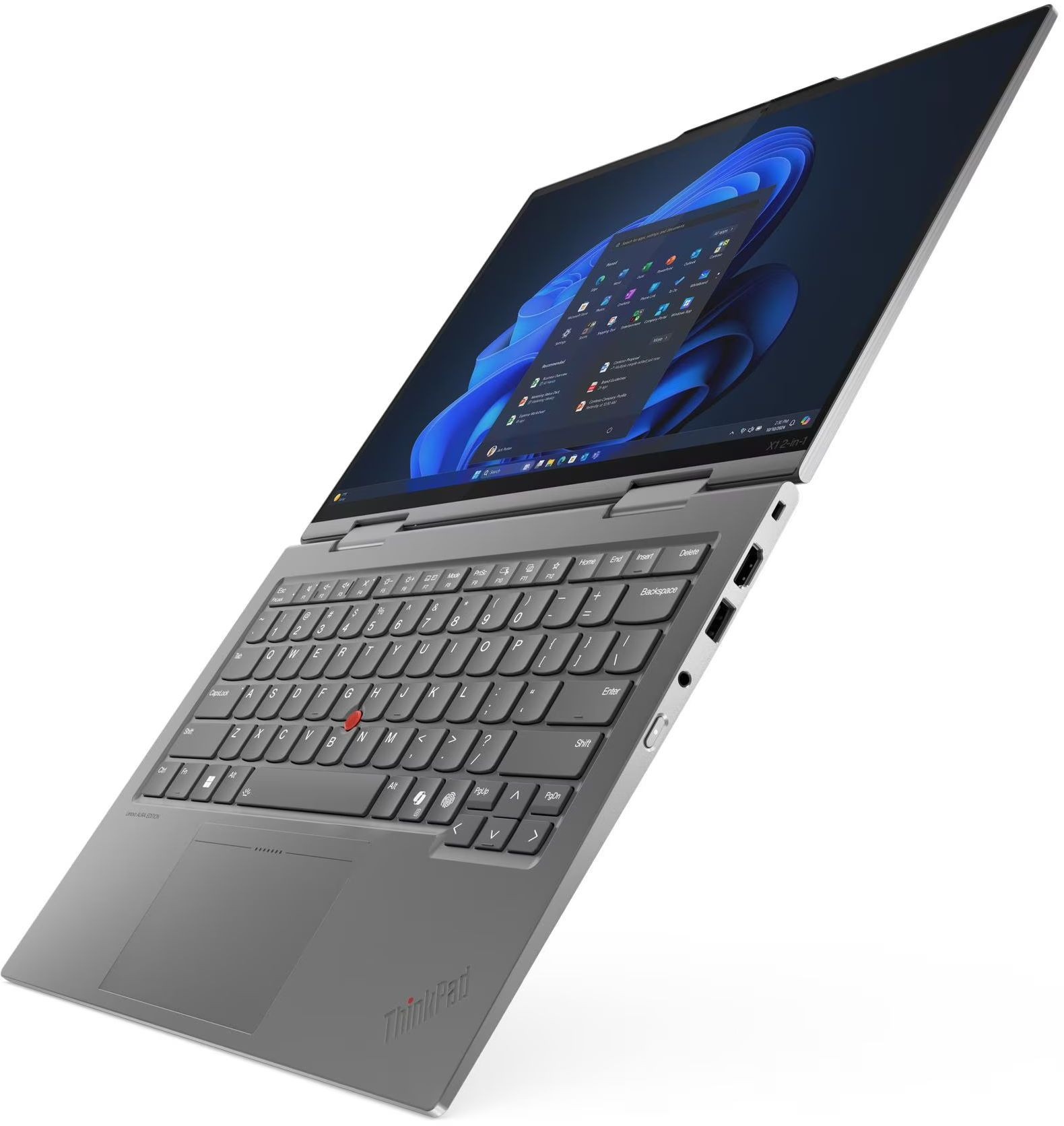 Лаптоп Lenovo ThinkPad X1 2-in-1 G10, 14" 2.8K, Intel Core Ultra 7 265U vPro, 64GB DDR5, 2TB SSD Gen5, Windows 11 Pro - 21NUS0PR00 - 7