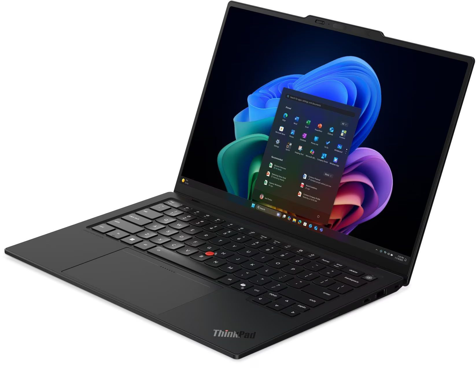 Лаптоп Lenovo ThinkPad X1 Carbon G14 Aura Edition, 14" WUXGA Touch, Intel Core Ultra 7 358H, Intel Arc B390, 64GB DDR5, 1TB SSD, Windows 11 Pro - 21V70022BM - 4