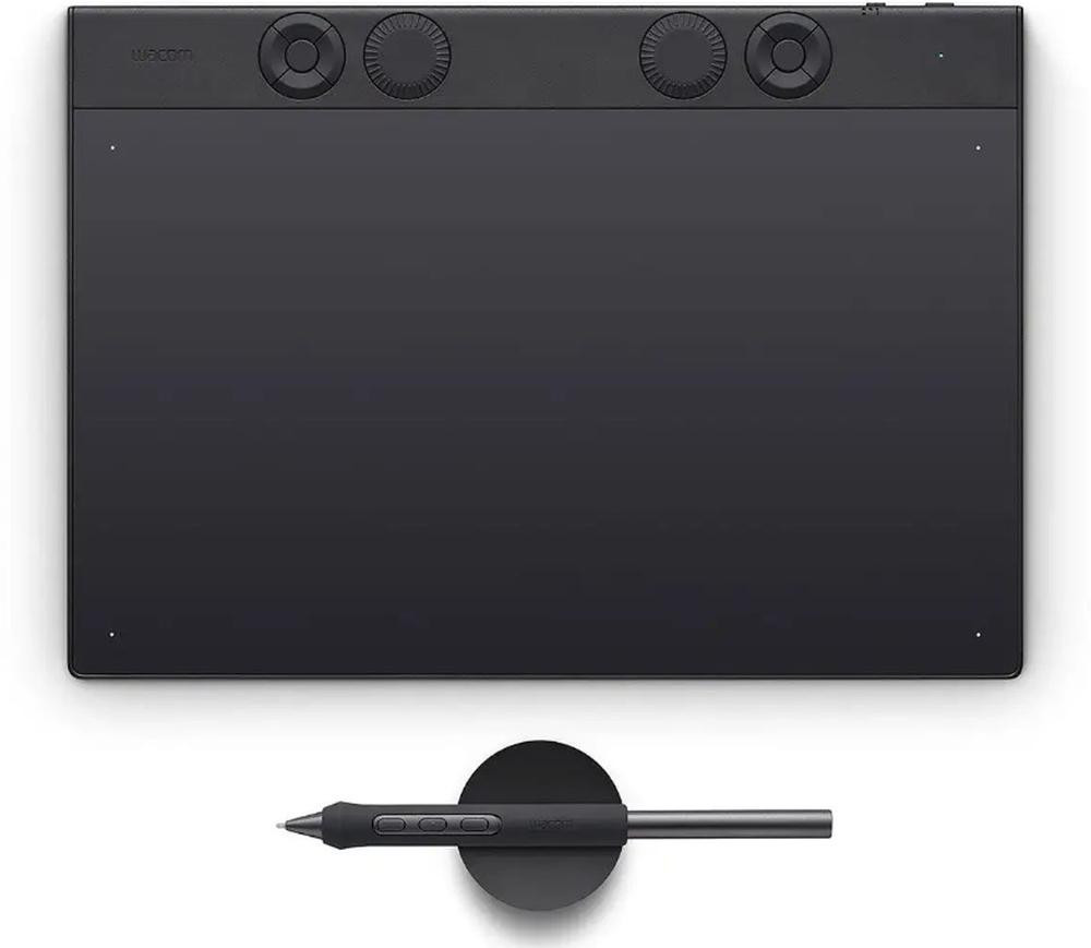 Графичен таблет Wacom Intuos Pro Medium, 263x148mm, 8192 нива натиск, Bluetooth - PTK670K0B - 1