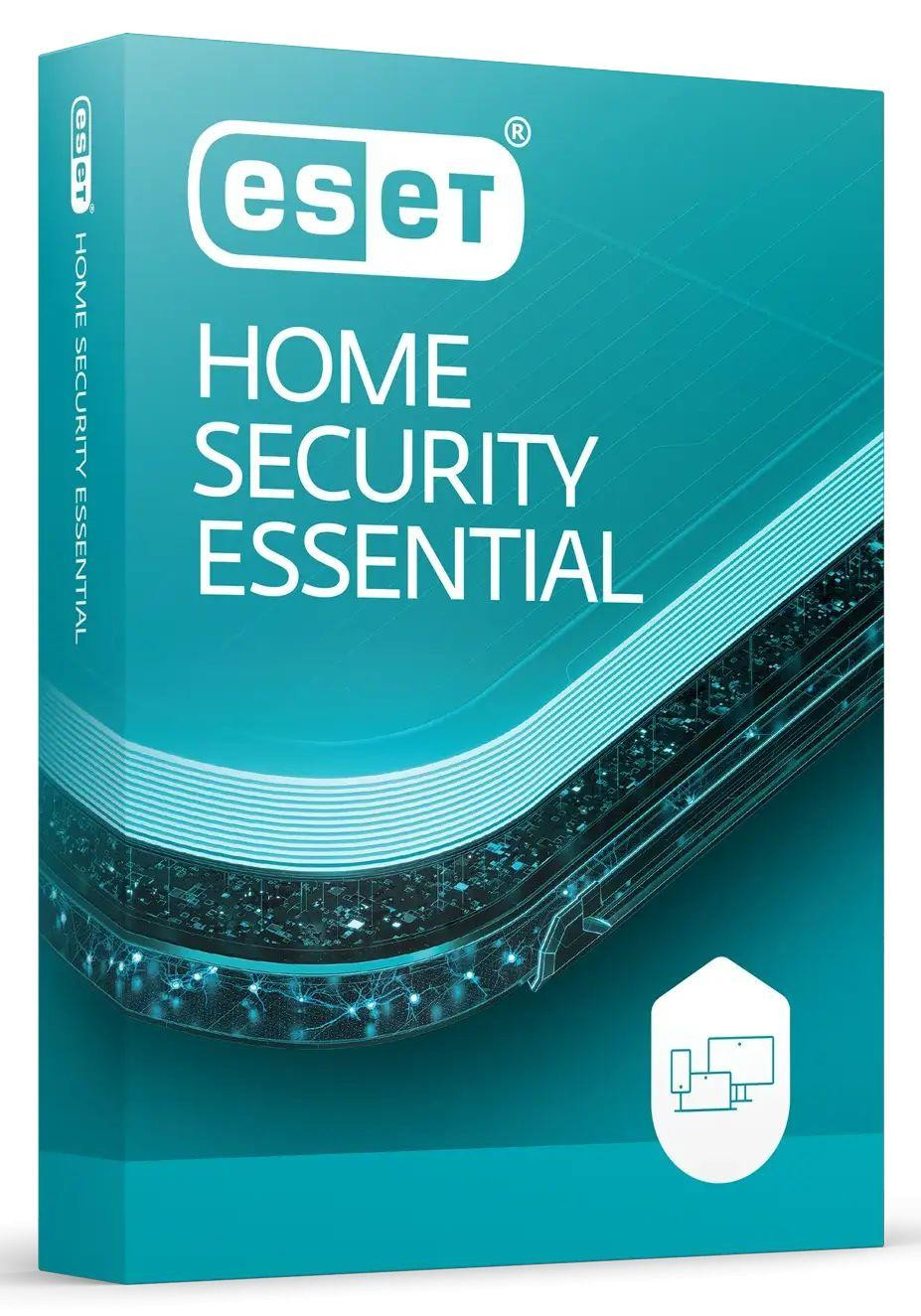 Антивирусен софтуер ESET HOME Security Essential, 1 потребител, 12 месеца - електронен ключ - 1